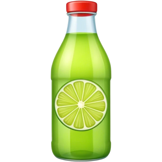 Bottled lime juice emoji