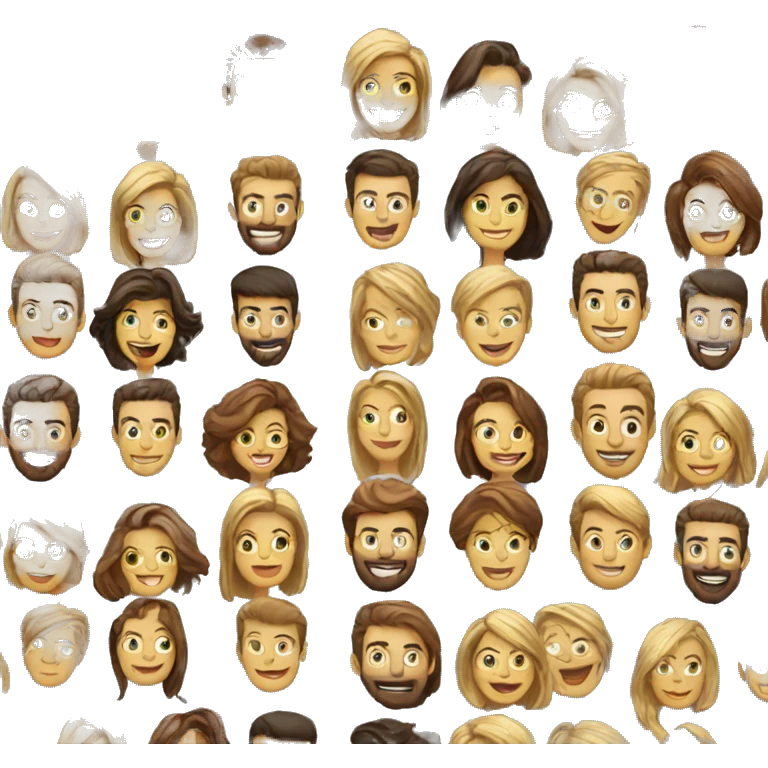 a group of real estate agents emoji