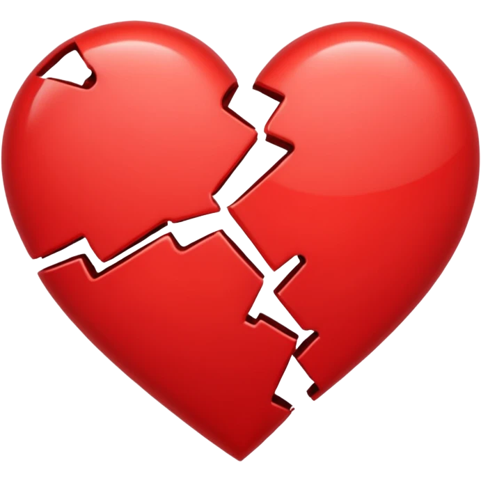 Game over heart  emoji