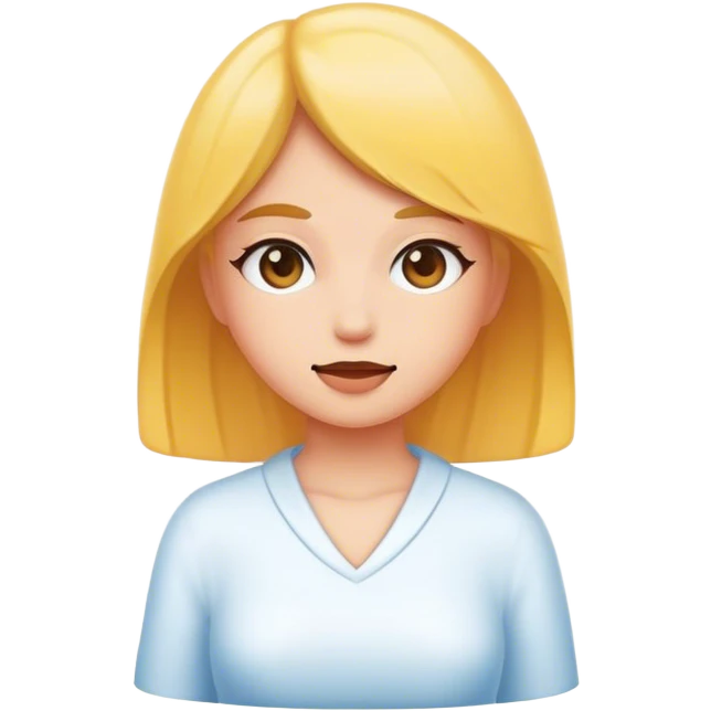 Clean girl emoji