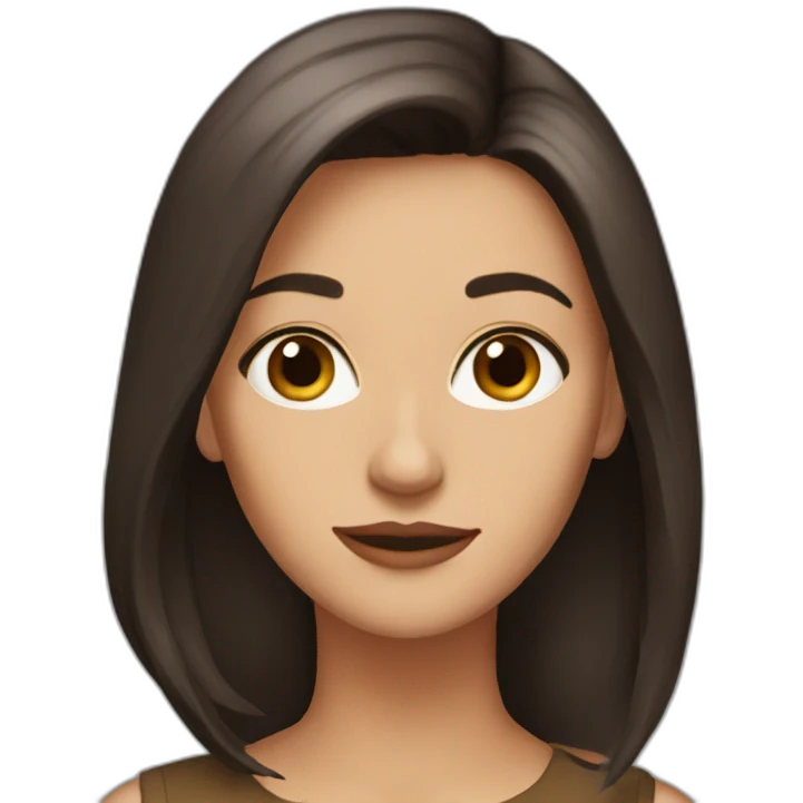 Angela brunette emoji