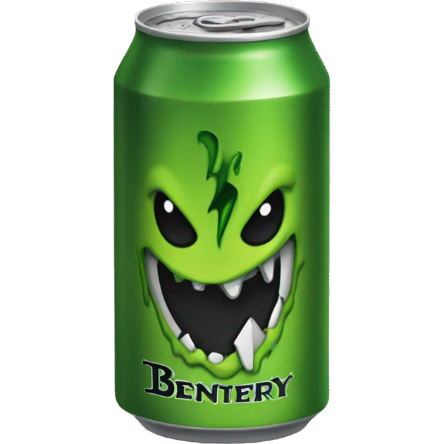 Monster energy drink emoji