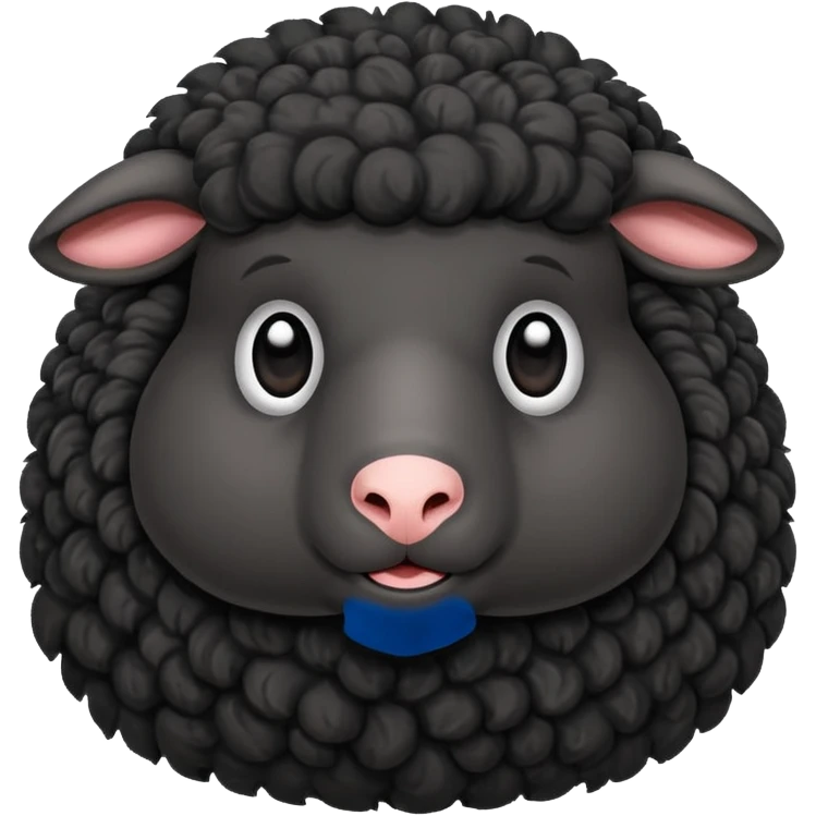 Black sheep  emoji