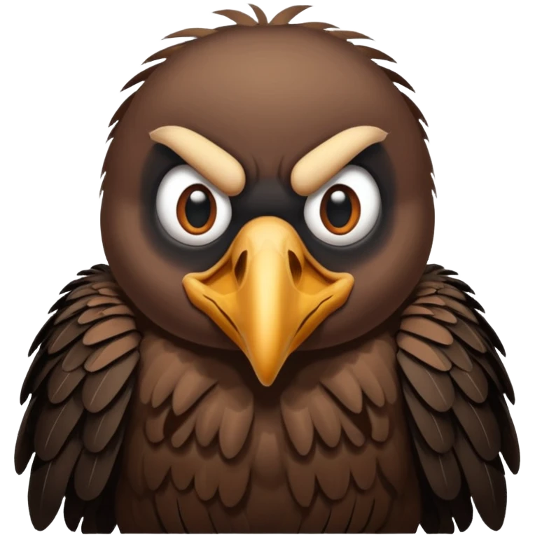 vulture - kind of menacing but in a funny comical way emoji