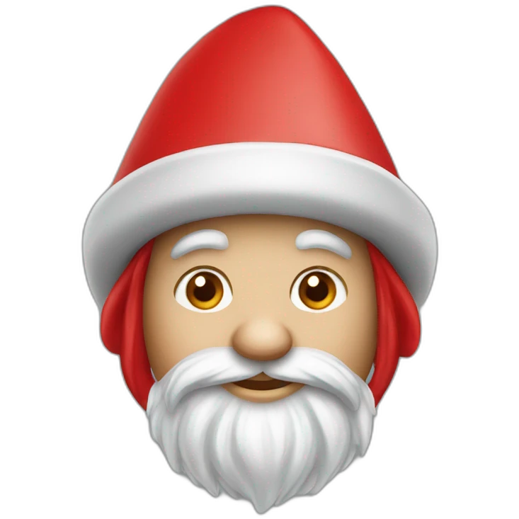 A gnome in a red hat emoji