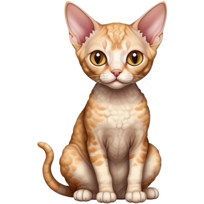 Devon cat sitting emoji