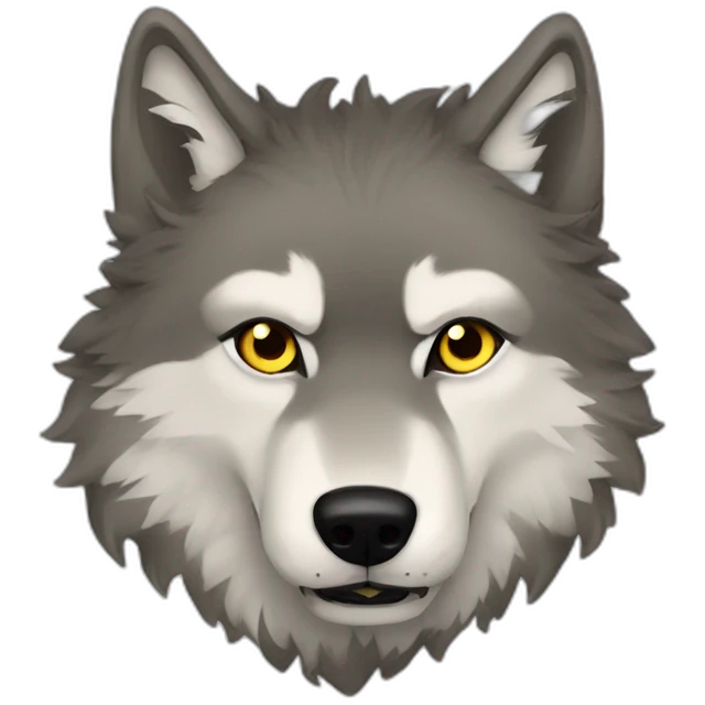 starks wolf game of thrones emoji