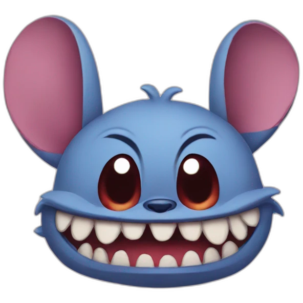 Stitch rouge emoji
