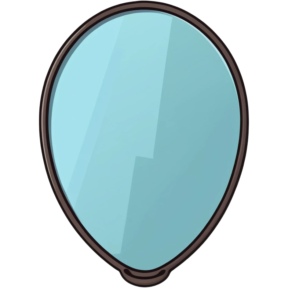 mirror handhold emoji
