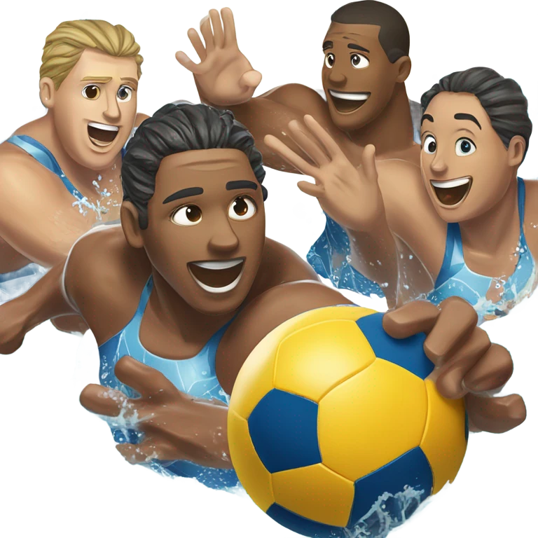 playing waterpolo emoji
