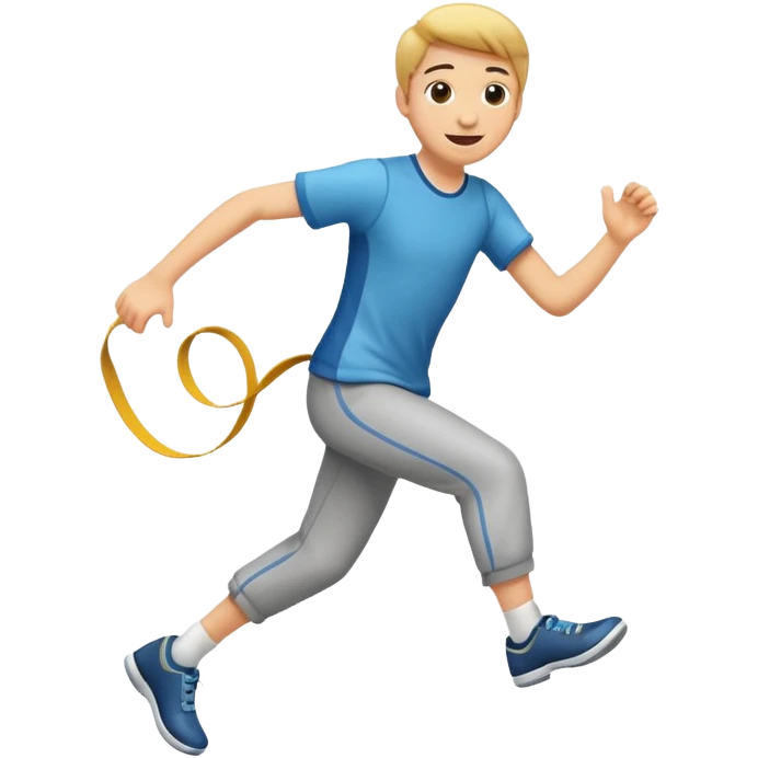 skipping the video emoji