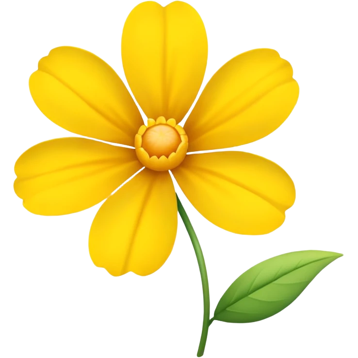 yellow plant emoji