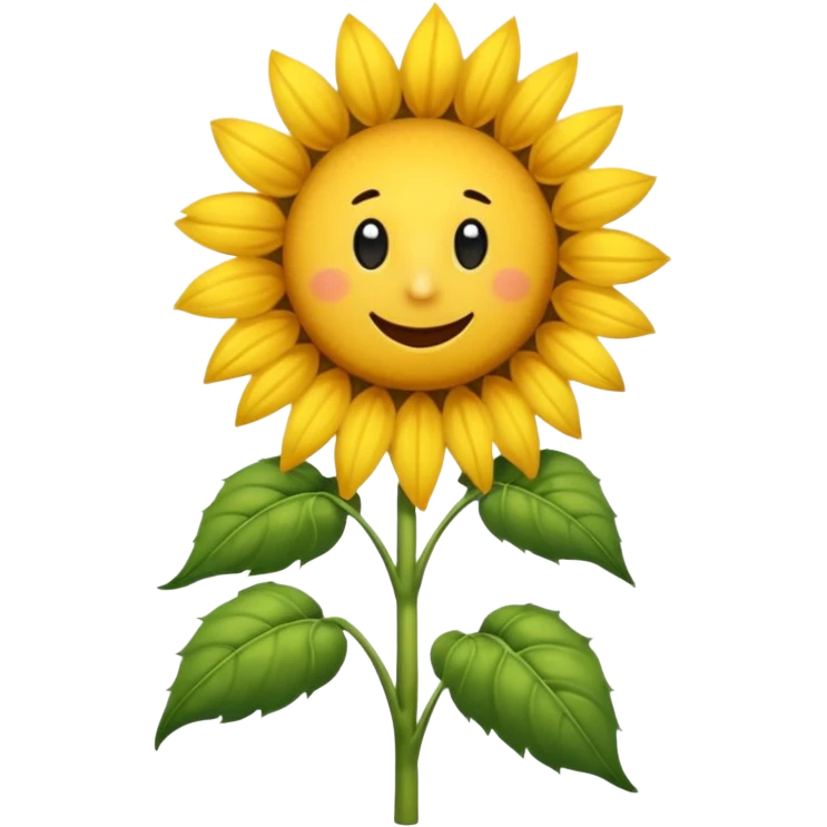 Avejorro sacando néctar de un girasol emoji