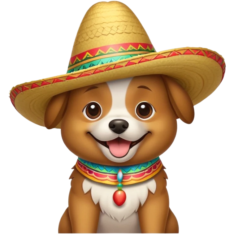 perro con sombrero emoji