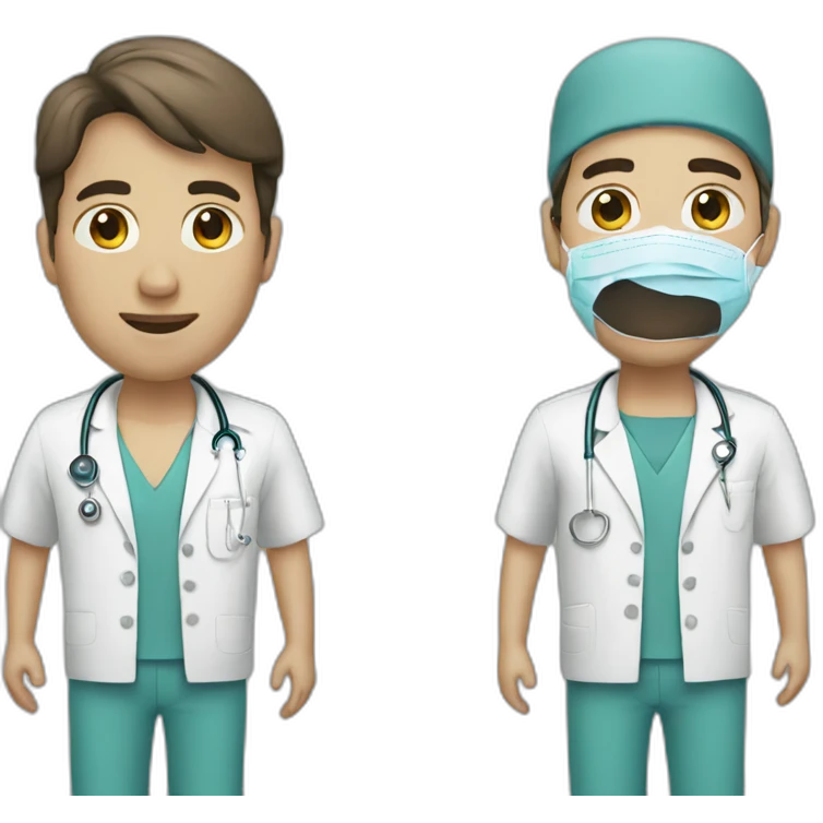 2 Surgeons emoji