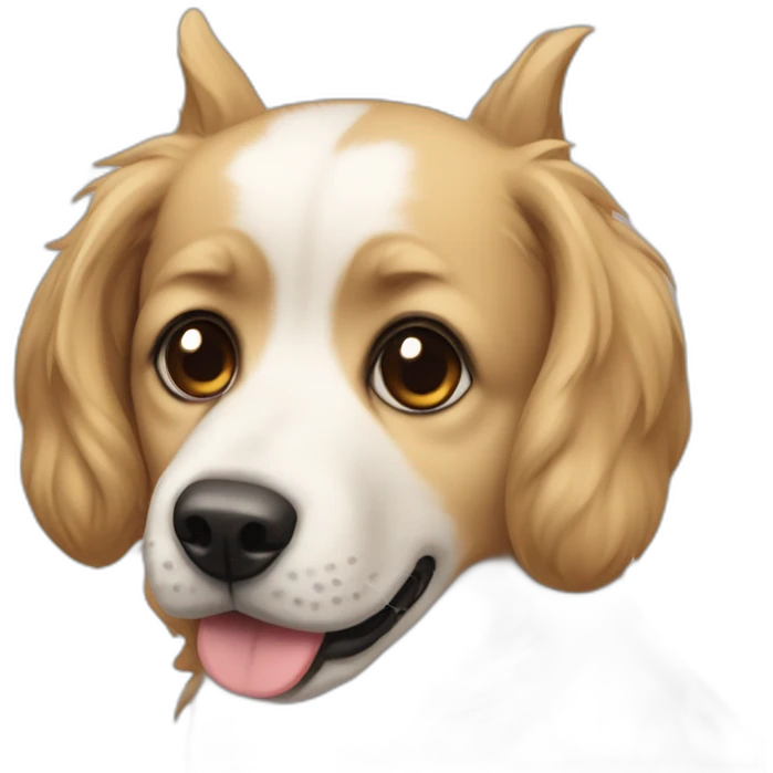 Chien copule emoji