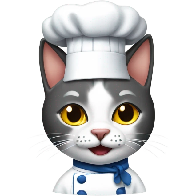 Cat chef  emoji