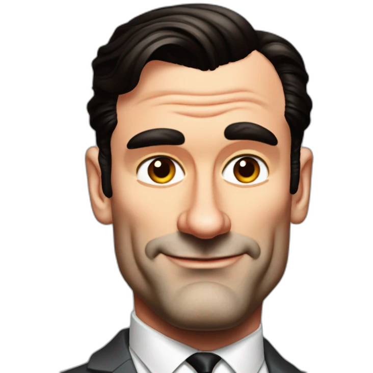 mad-men-don-draper-jon-hamm-portrait-seats-cartoon emoji