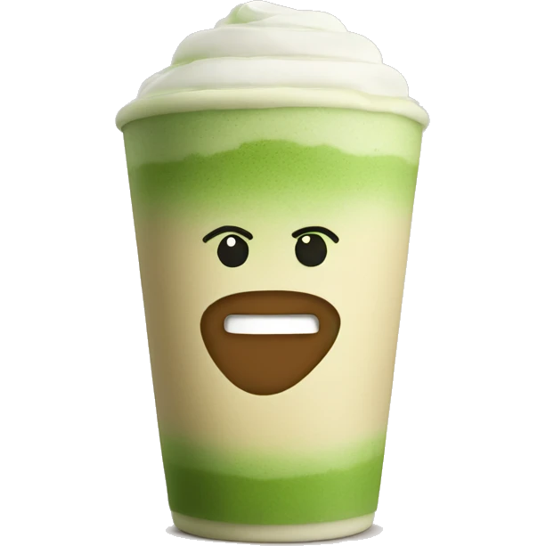 Matcha latte emoji