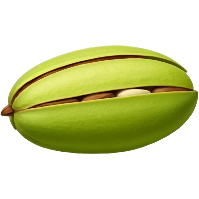 raw pistachio emoji
