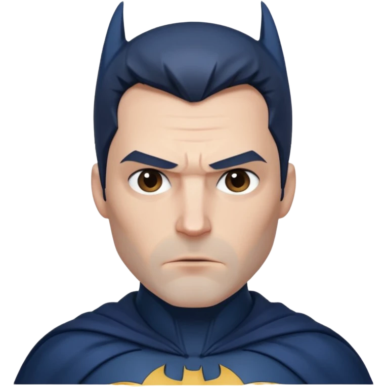 Batman not black emoji