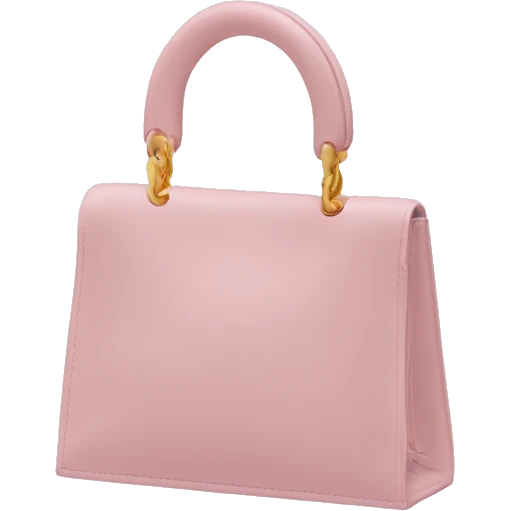 Pastel pink Jacquemus bag emoji