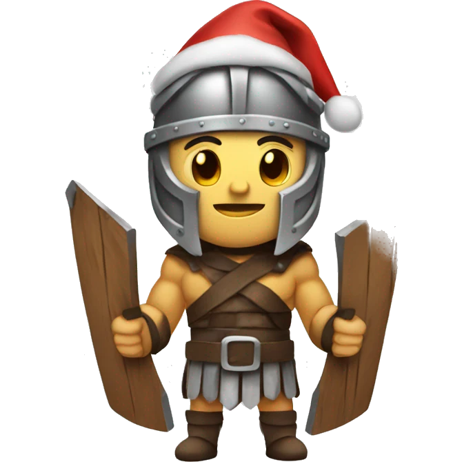 Christmas Gladiator emoji