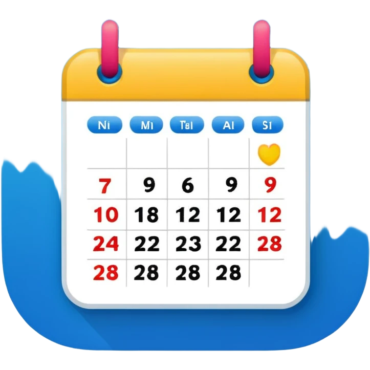 new year calendar emoji