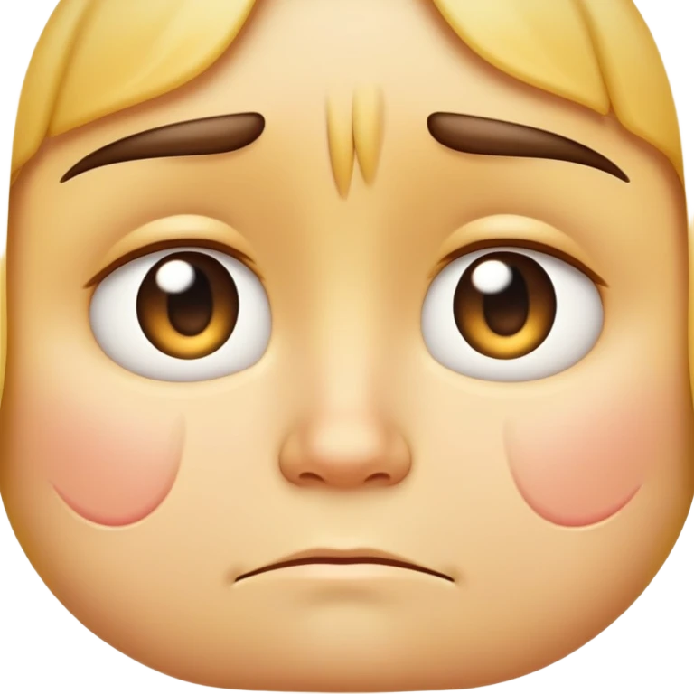 realistic sad face emoji with a green background, subtle tears, lifelike facial features emoji