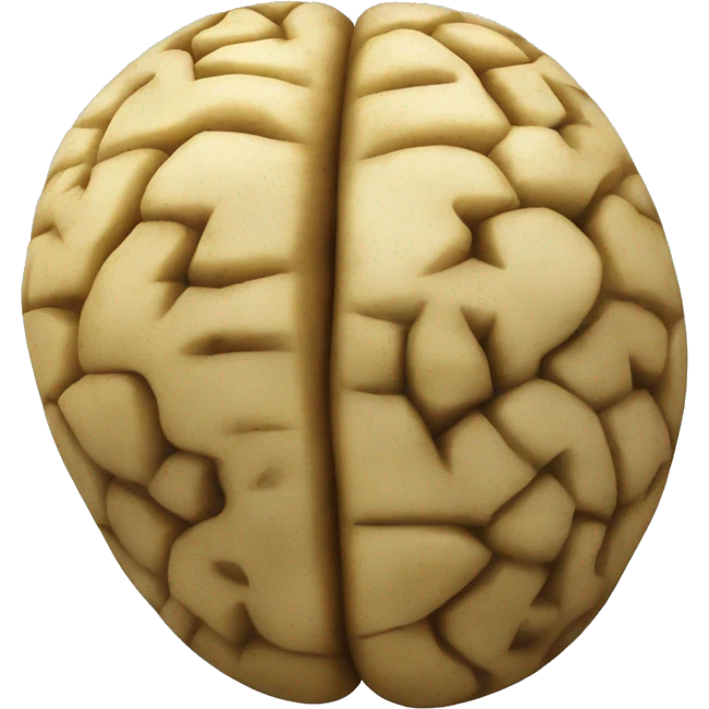 Potato brain emoji