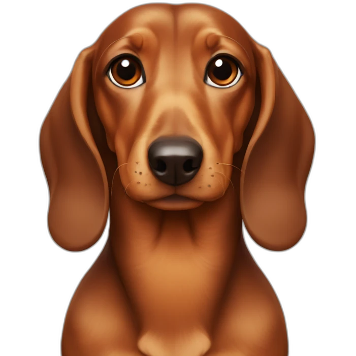daschund emoji