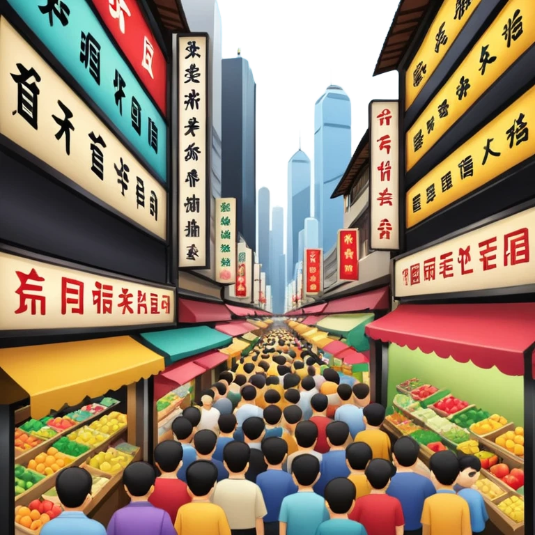 香港街市 emoji