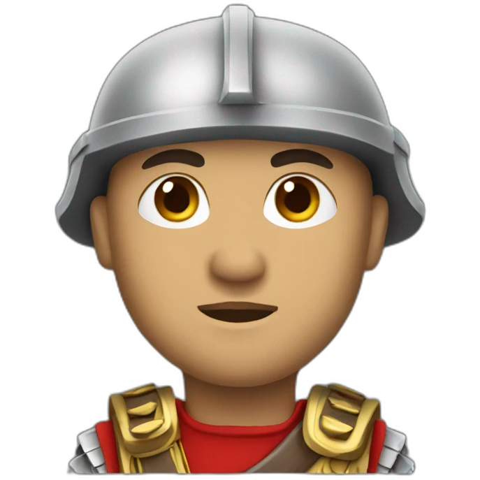roman soldier front emoji