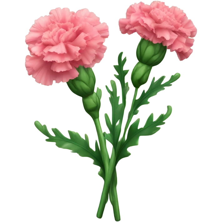 Carnations emoji