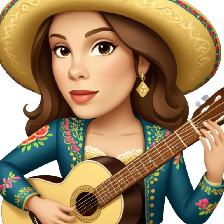 Mariachi Guitarist emoji