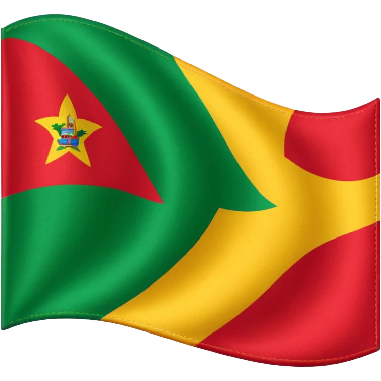 drapeau indépendantiste de la guadeloupe emoji