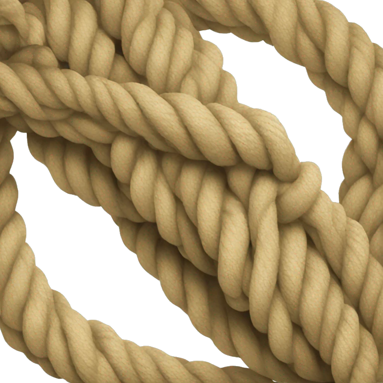 A rope for chilling  emoji