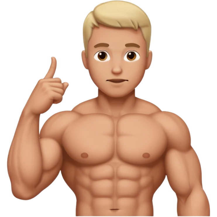 Man with penis  emoji