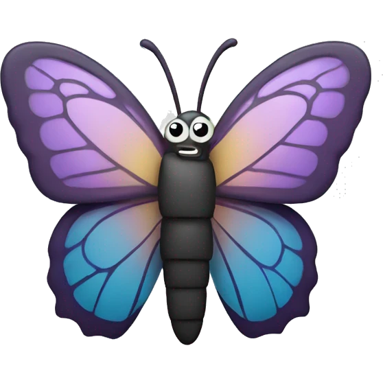 butterflie emoji with clenched fist  emoji