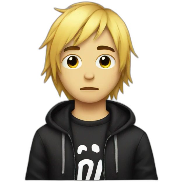 Emo boy emoji