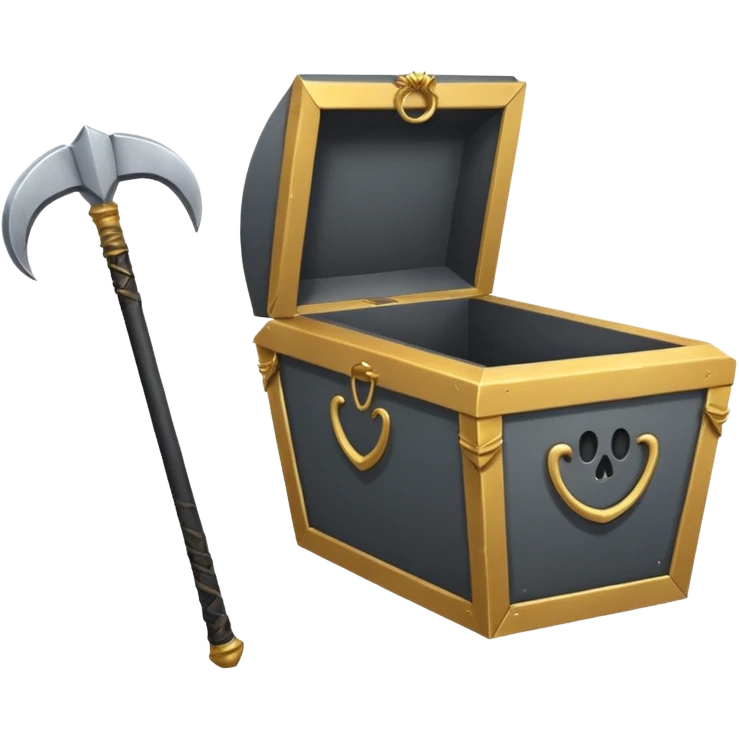 Give me the emoji reguler of the scythe i want it to have same textures as this 😁⚰️ emoji