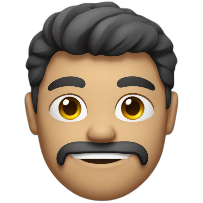 with muscle emoji