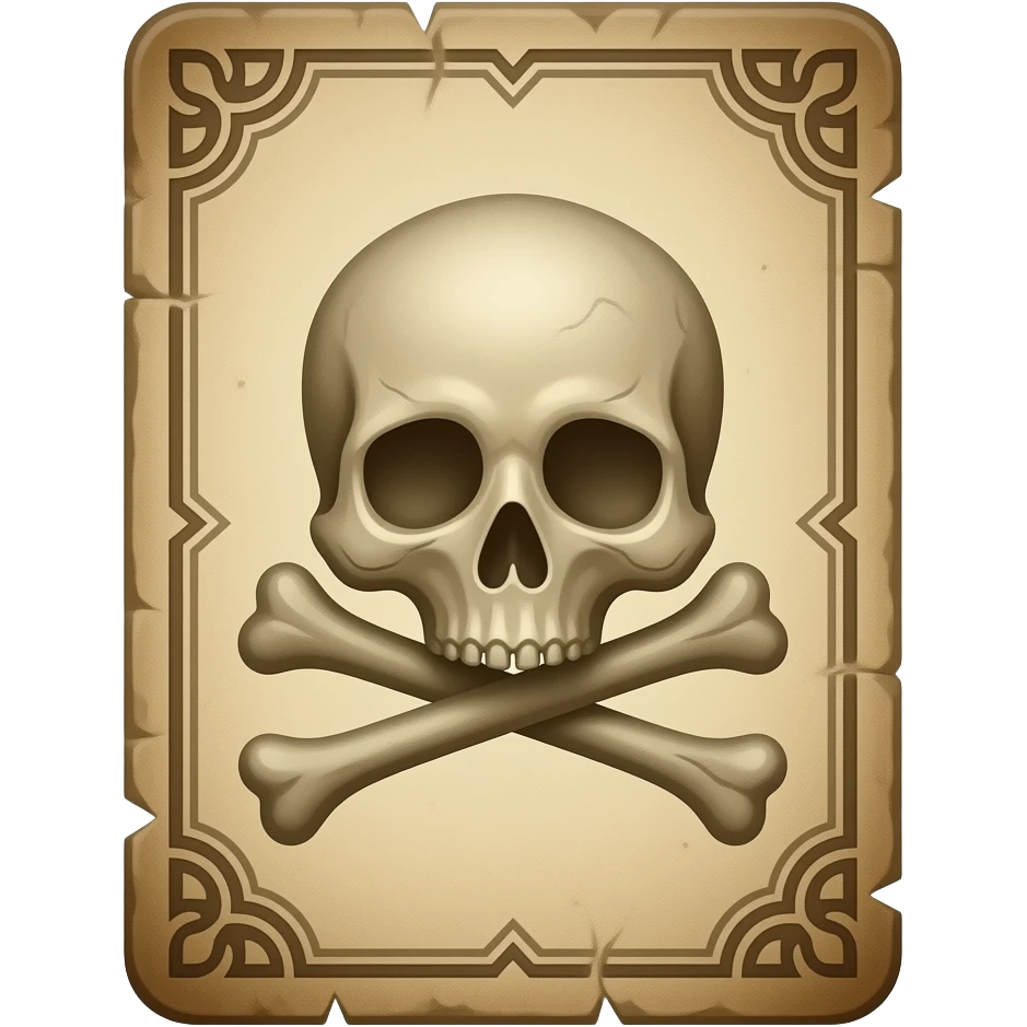 death relic card emoji