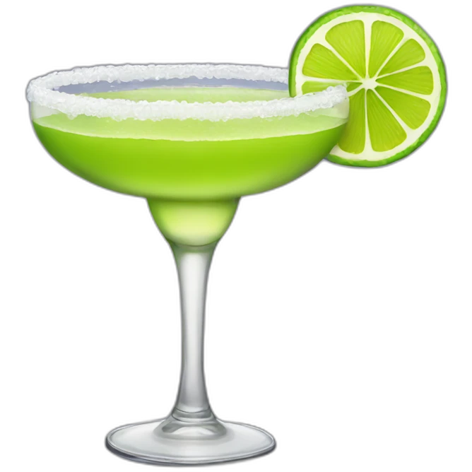 Margarita big glass emoji