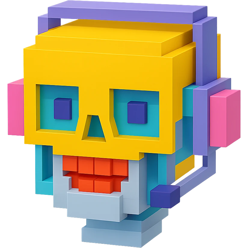 friendly terminator like ai sales teammate (head only) emoji
