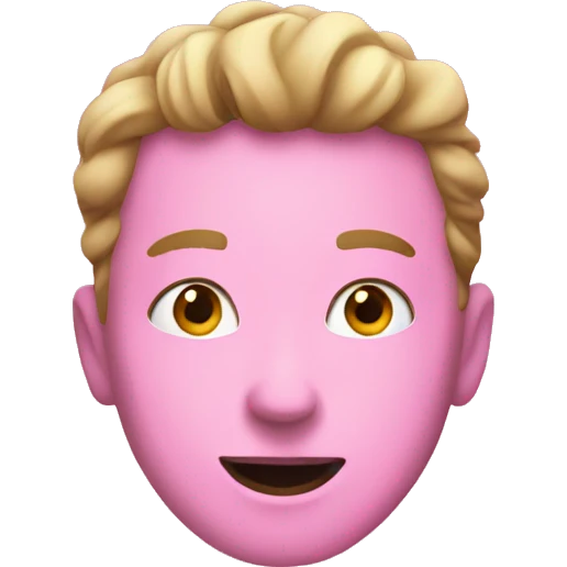 netflix in pink color emoji
