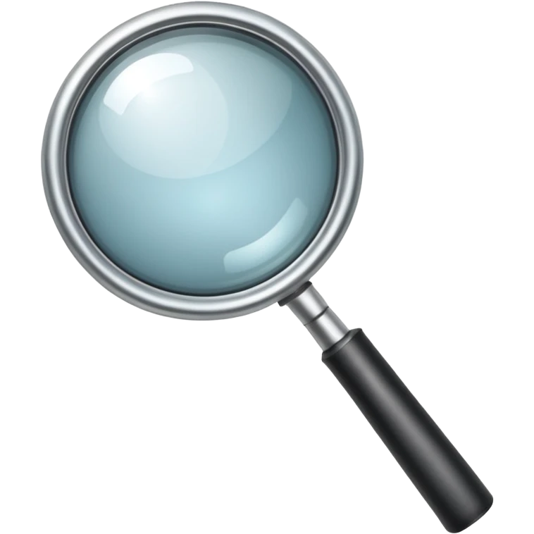 magnifying glass icon emoji