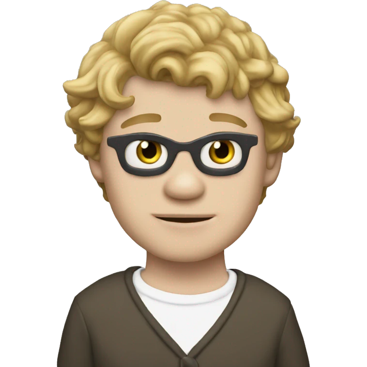 evan peters as pelice bear  emoji