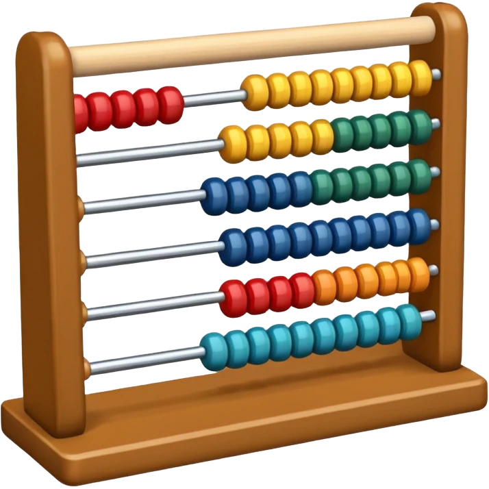 abacus design very different styles. emoji