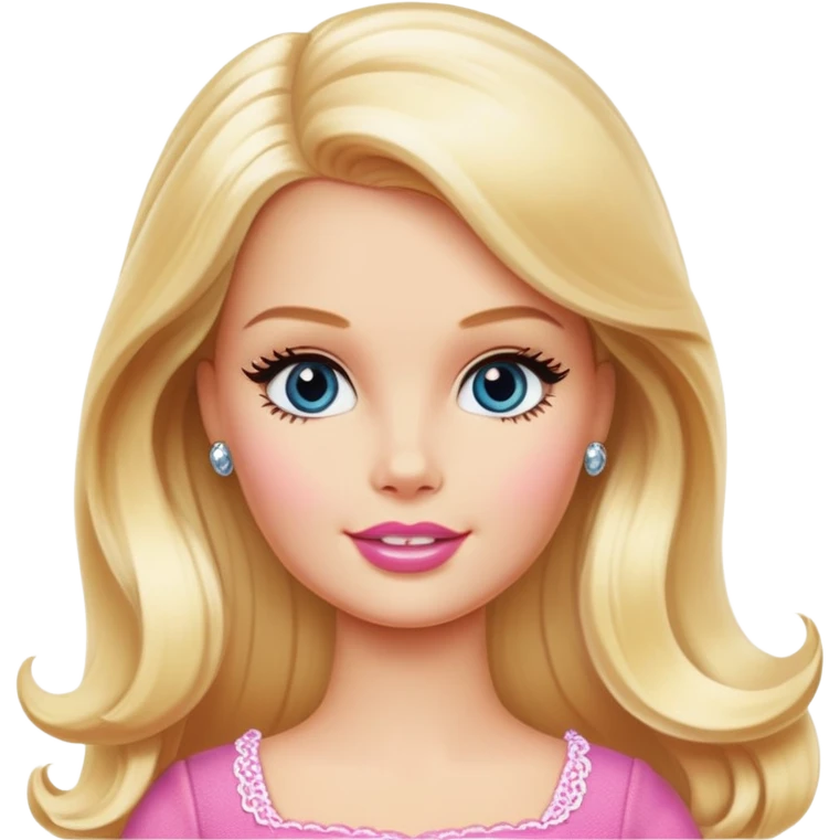 Beautiful old Barbie  emoji